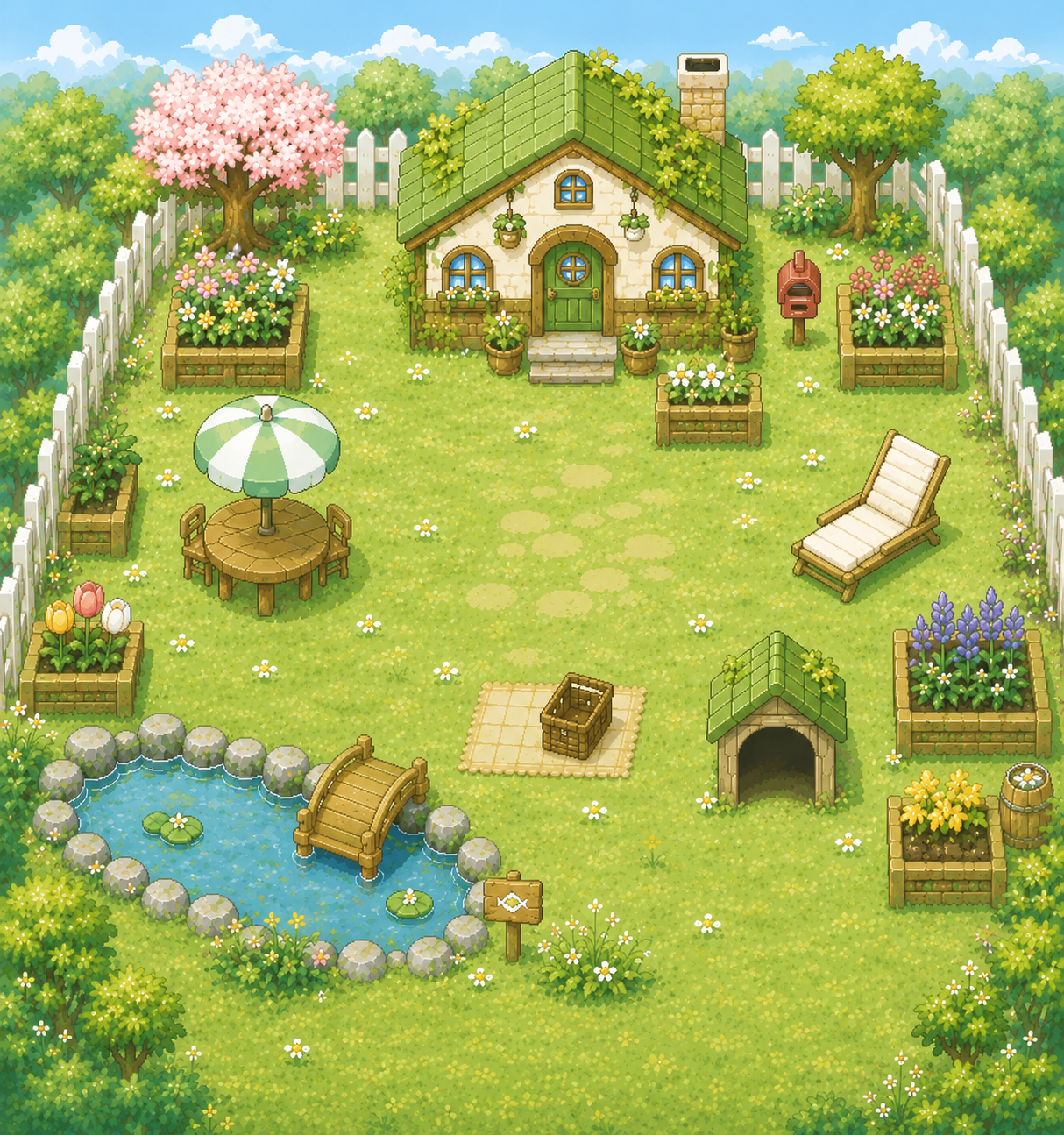 种种花园全景